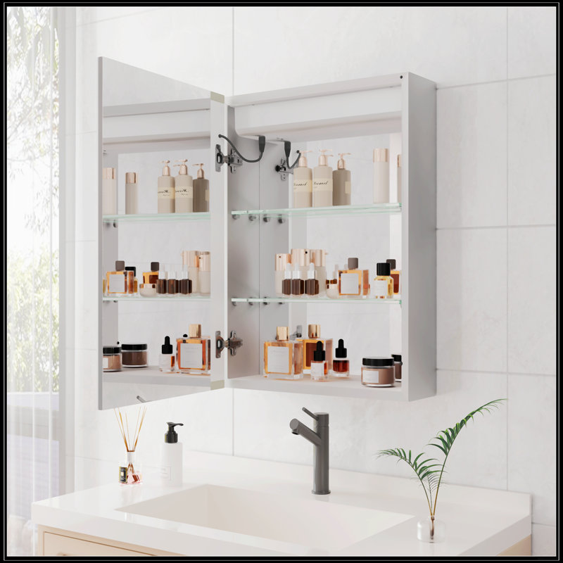 Armoire à pharmacie de salle de bain avec lumières