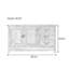 Buffet chinois en bois massif
