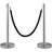 Steel and Iron Queue Barrier Post