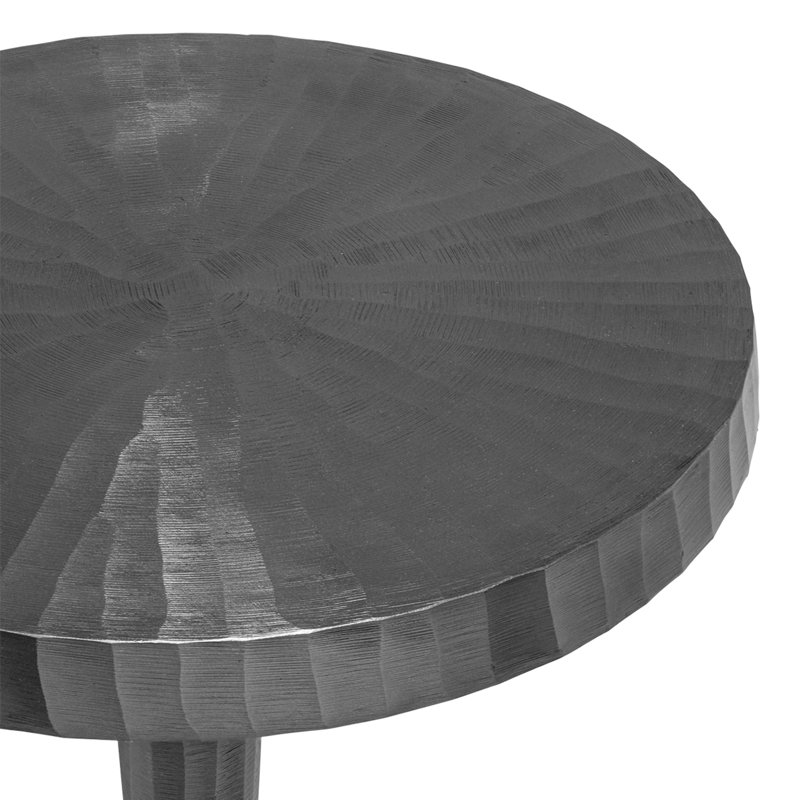 Ines End Table, Gray