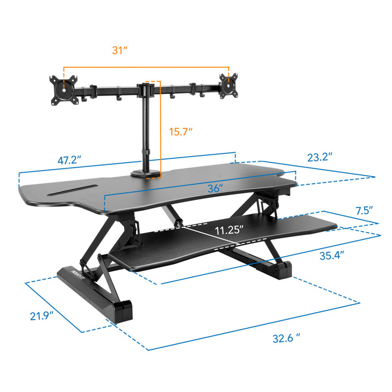 Convertisseur de bureau électrique Mount-It