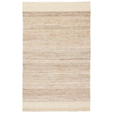 Naturals Tobago Jute / Sisal Striped Area Rug in Ivory/Natural