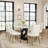 Sintered Stone Top Pedestal Dining Table-751073371-751073365-751073373