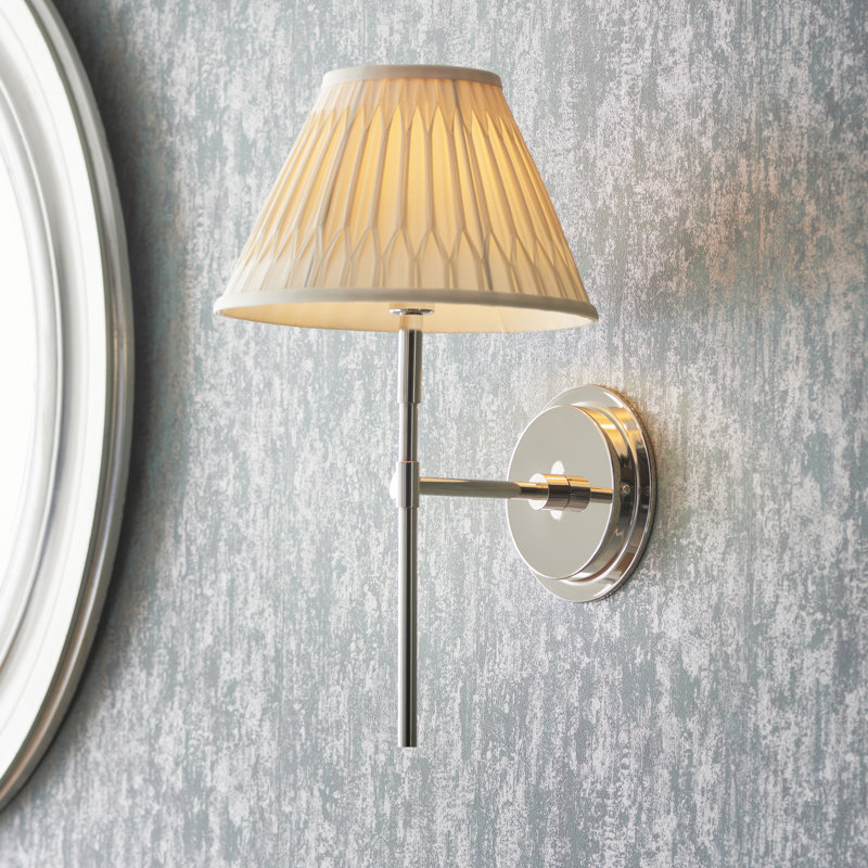 Eyal Steel Candle Wall Light