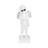 Figurine Resin Angel with Sunglasses Contemporary Home Office Bedroom Living Room Tabletop Decor - 11" White