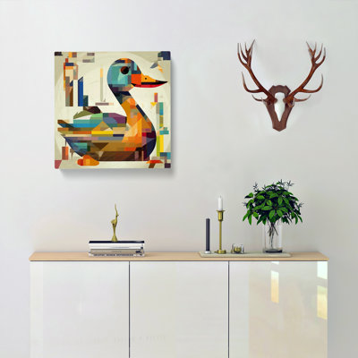 Duck Constructivism - Wrapped Canvas