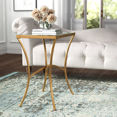 Alayna Glass End Table