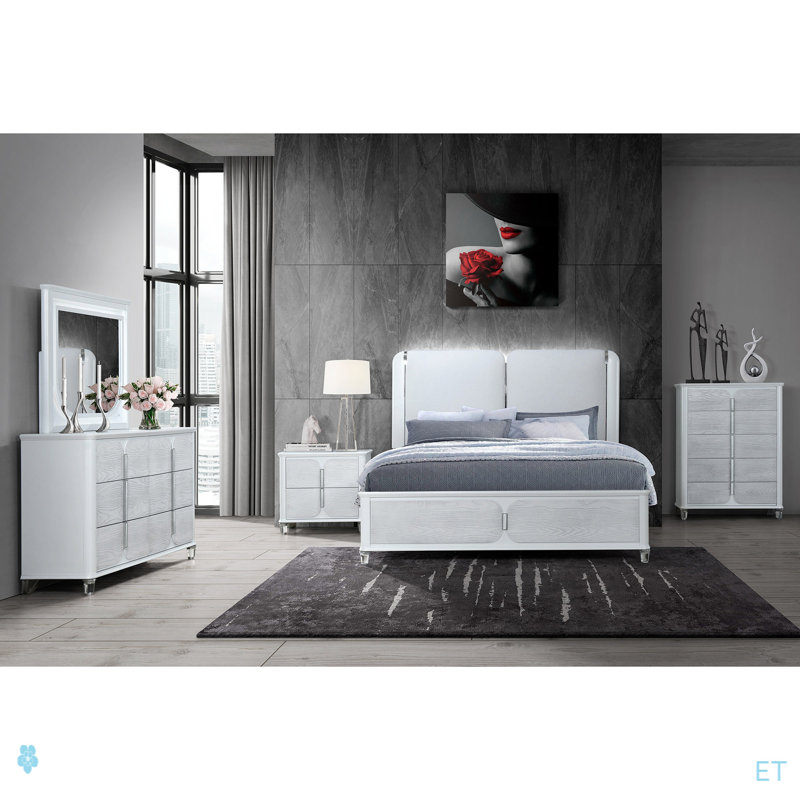 Commode gris BRENDA