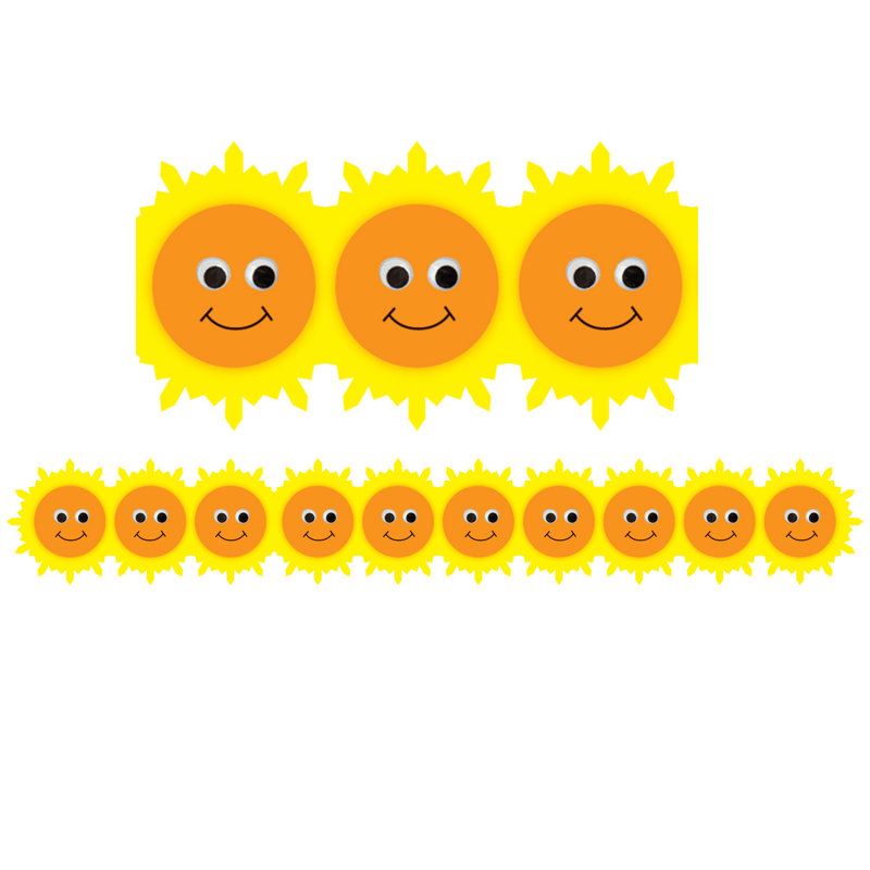 Ensemble de bordure Happy Suns