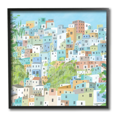 Layers Of City Building Rio De Janiero