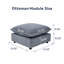 Canapé modulaire 31,5 po avec repose-pieds Heffernan-118026102