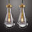 Raindrop Pendant Lights for Kitchen Island or Bedroom (Set of 2)-1021907860