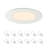 12 Pack - Michah LED Recessed Retrofit Downlight, Dimmable, Color Tunable