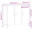 Meela 90cm Sideboard-309892377