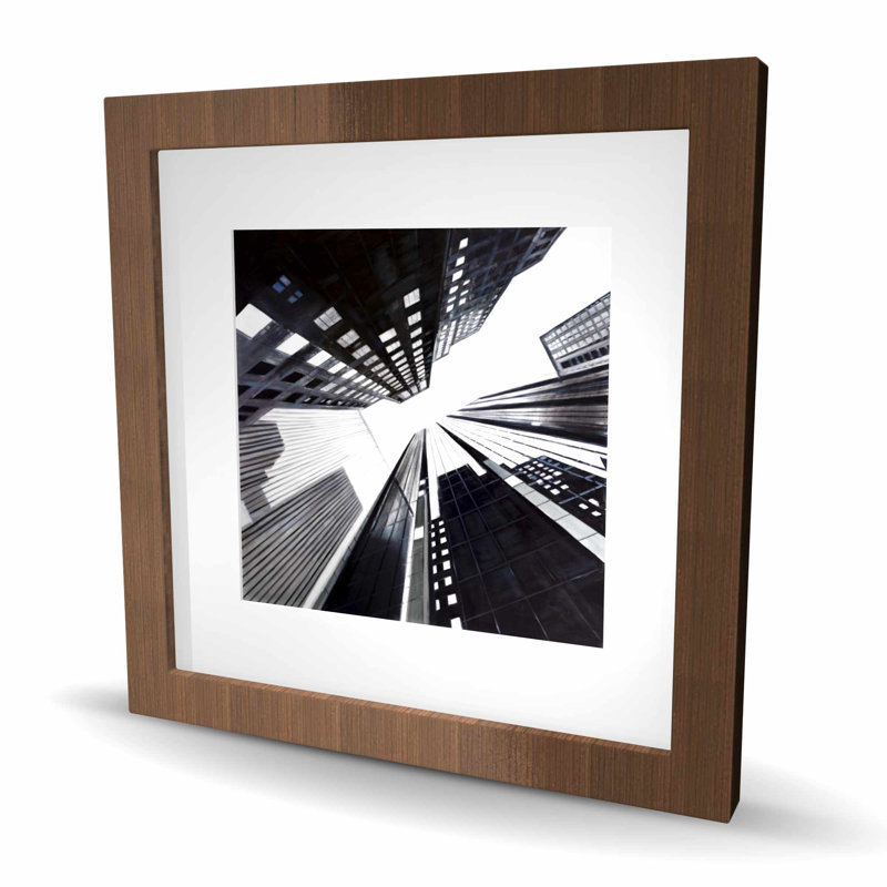 Faible angle de vue de la ville - décor de villes contemporaines, Brun, H 16 po x l 16 po