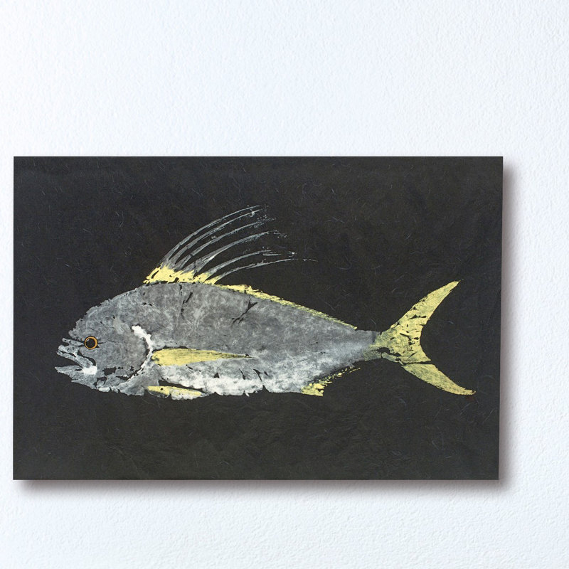 " Roosterfish " by Warren Sellers, 12" H x 18" W x 1.5" D