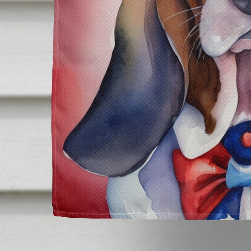 Drapeau patriotique de la maison américaine, Basset hound