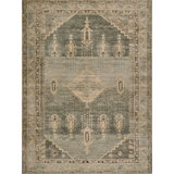 Estate handloomed PET Gray/Beige Area Rug
