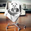 Drôle de panda hipster noir et blanc - coussin imprimé animal-30746273-30746277