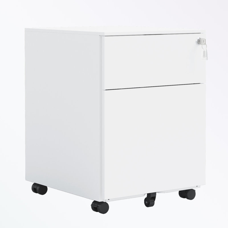 Classeur Menzie, Blanc
