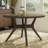 Round Solid Wood Base Dining Table