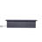 Hull Recessed Electric Fireplace Heater Insert with Overheating Protection, Fire Crackling Sound, Remote Control, Thermostat, 750/1500W, Black-956980835