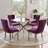 Keyari 4 - Person Pedestal Dining Set-1221459769-1221459774-1221459746