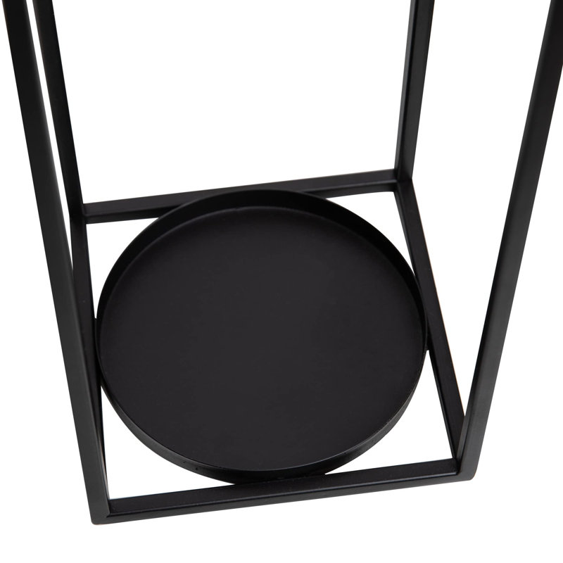 Kainoah 17.4'' H Metal Lantern with Candle Included