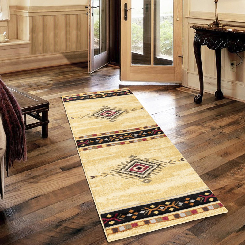 24 In X 36 Area Floor Rug, Cream, Polypropylene, Stain , For High Traffic Zones, Pet- 2 Ft. 3 Cream Blanket, High-Traffic Spots, Pet Approved