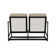Outdoor Summit Rocker Bench with Cushions