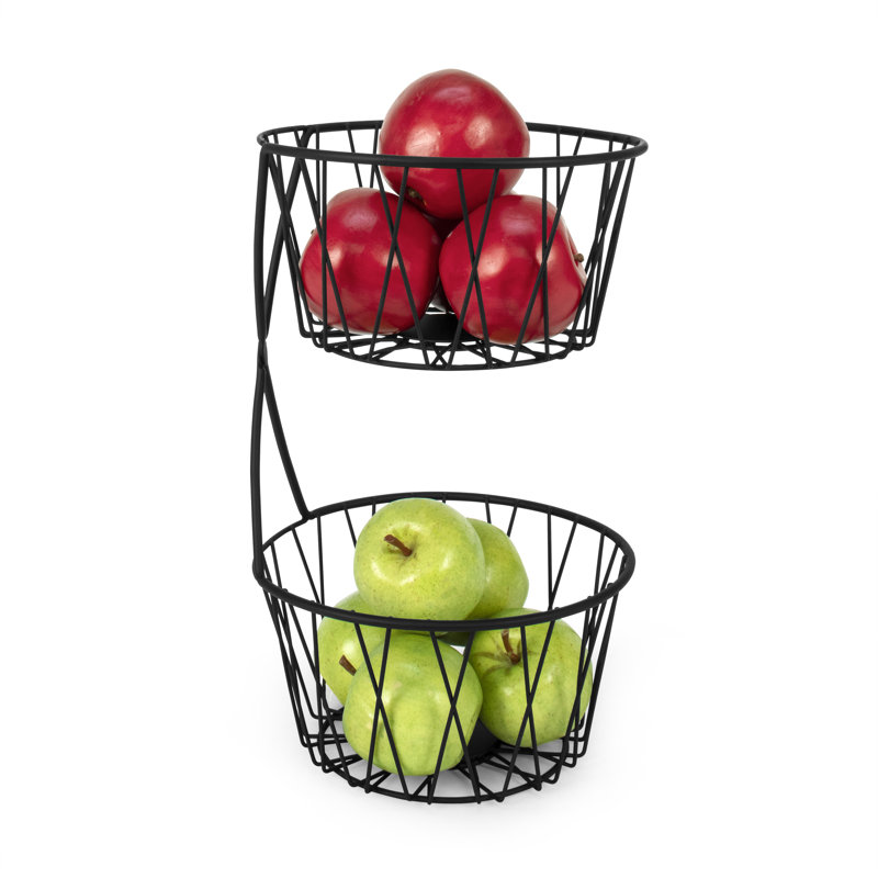 Bol à fruits Samir, Noir