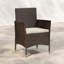 7-piece Rectangular Wicker/rattan Outdoor Dining Set With Cushions And Tempered Glass Top-1676848957