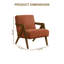 Chaise d'appoint rembourrée Osgood