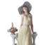 Time for Reflection Woman Figurine