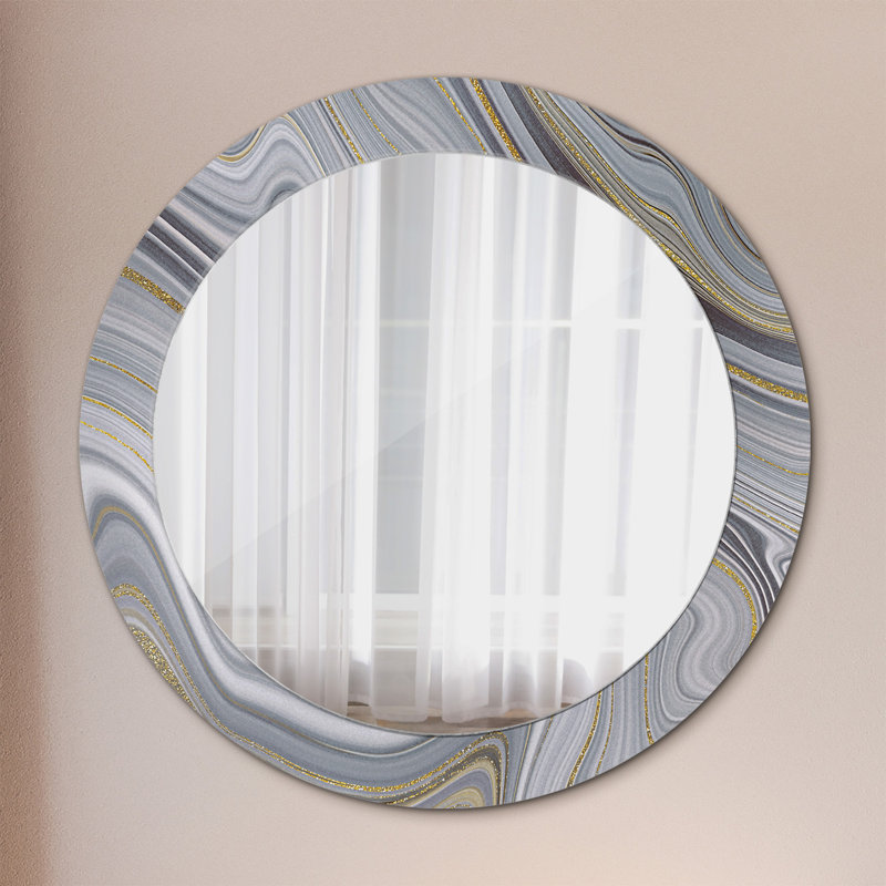 Huldar Glass Flat Wall Mirror