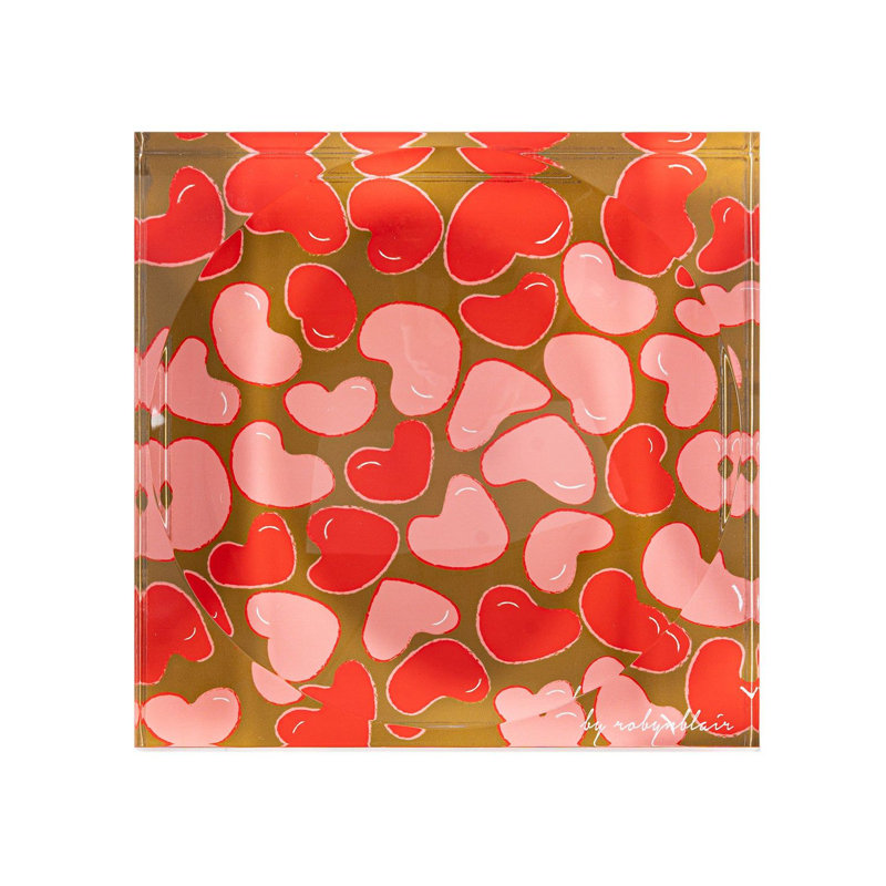 Bean In Love, Brown/Pink/Red