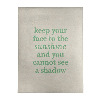 Quotes Chenille Indoor Rug
