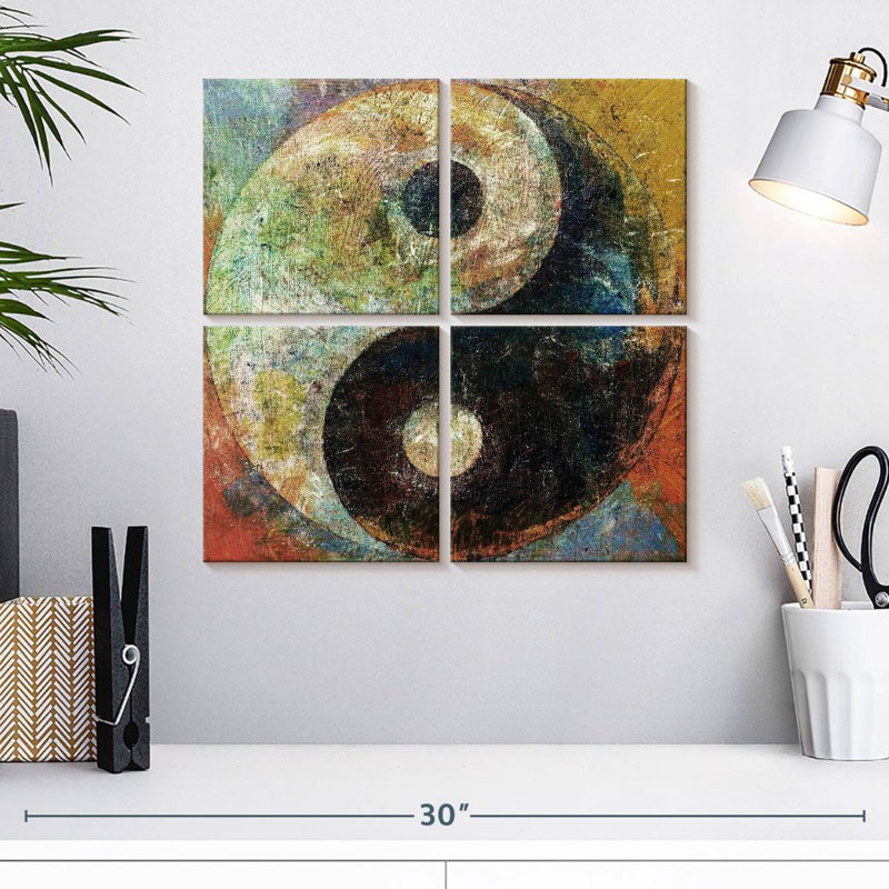 Kerrick, le Yin et le Yang, H 18 po x l 18 po