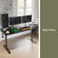 Electric Standing Desk Adjustable Height Sit Stand Home Office Desk With Splice Board-521639368-521639369