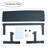 Flat Weight Bench Home Dumbbell Stool Home Fitness Strength Training Bench Comfortable Design-919169325