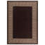 Greek-Key Brown Beige Non-Slip Polypropylene Area Rug — Washable Door Mat & Hallway Runner for Living Room, Kitchen & Bedroom-979933408