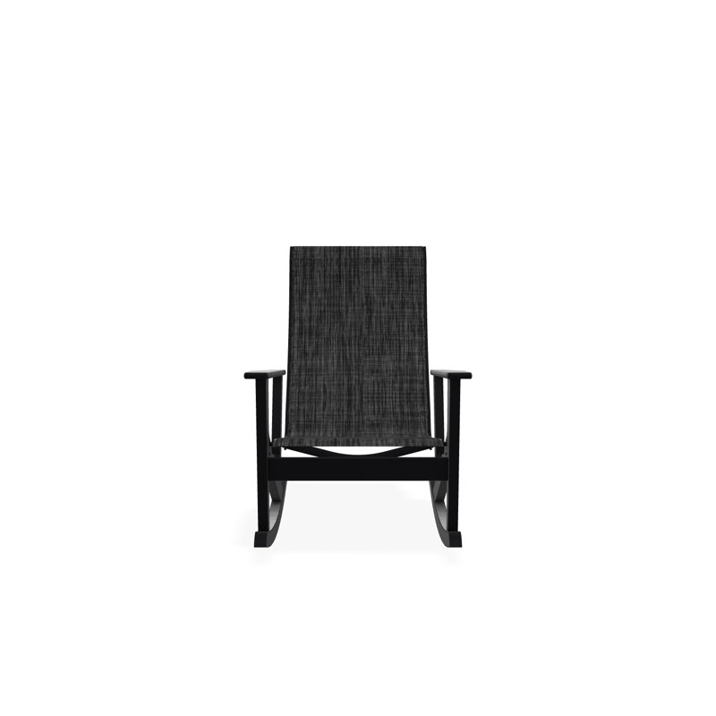 Fauteuil berçant Wexler, Noir, Ombre Augustine