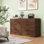 Commode de rangement horizontale empilable à 2 tiroirs avec poignées
