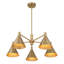Moderne 5-Light Chandelier