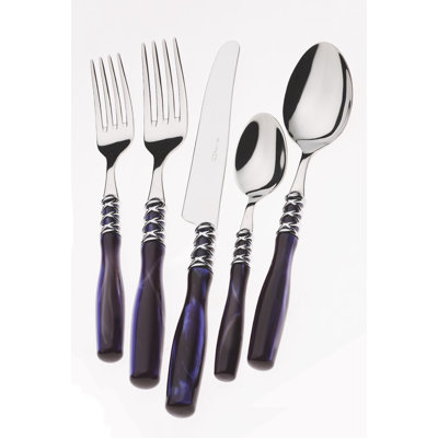 Arianna 5 - Piece Stainless Steel Flatware Set - Service for 1