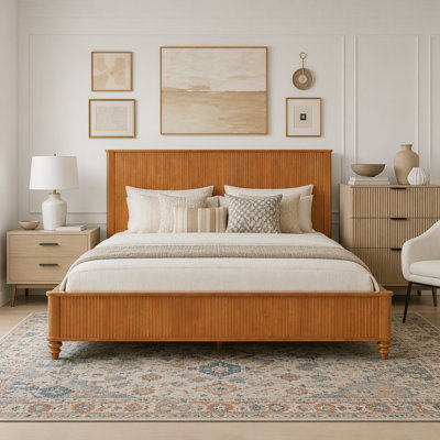 Solid Wood Bed Frame