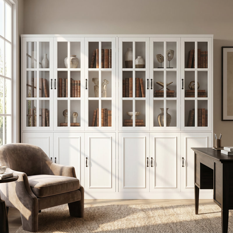 Musarrat 94.4'' Wide 20 - Shelf Storage Cabinet