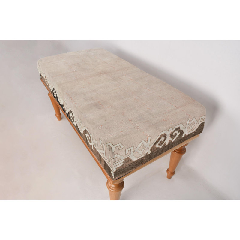 Banc de café, banc de véranda, banc de style bohème, banc de meuble-lavabo, banc de vestibule, banc de décoration intérieure, banc fabriqué à la main, banc de chambre à coucher