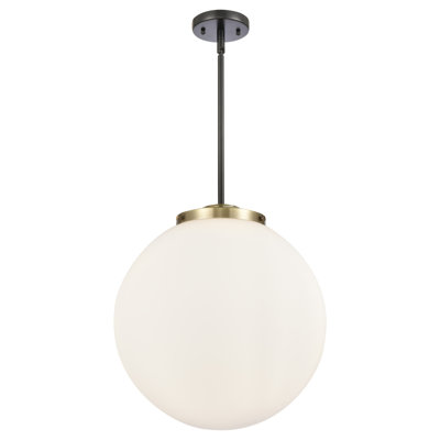 Luminaire suspendu sphère 3 lumières DEL Beacon