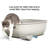 BetterBox Non-Stick Large Litter Box, Pet Safe Coating for Easier Cleaning